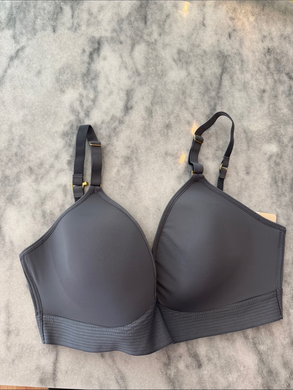 NWT Lively Charcoal Gray Molded T-Shirt Bra